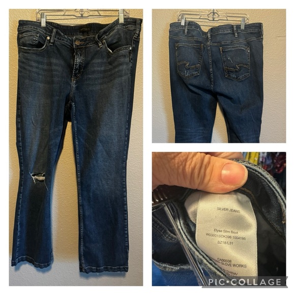 Women’s Silver Jeans - Picture 1 of 1